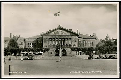 Aarhus, Theater med automobiler. Stenders no. 5.