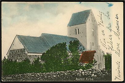 Aasted kirke, Batumvej 2A ved Roslev. No. 3655.