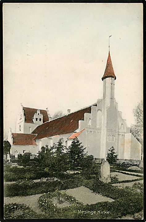 Mesinge kirke. Stenders no. 6695.