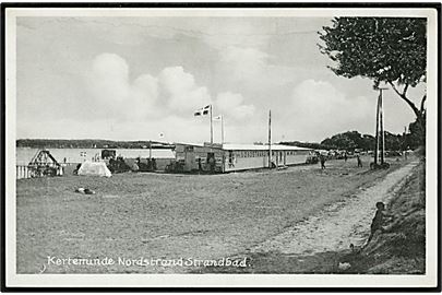 Kerteminde. Nordstrand Strandbad. Stenders no. 74327.