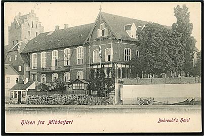 Middelfart. Behrendts Hotel. U/no. 