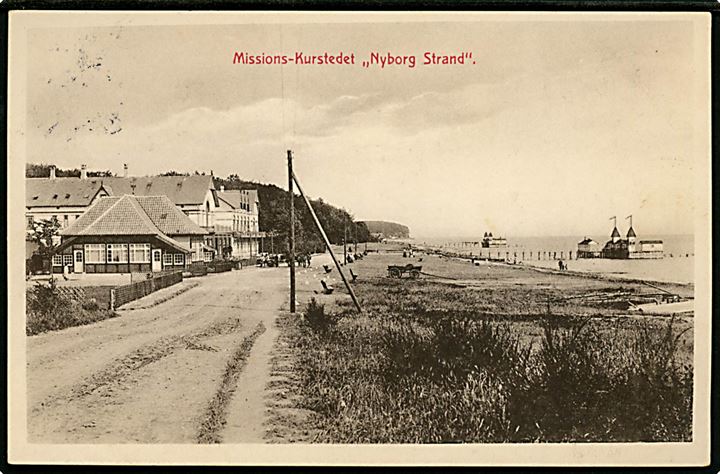 Nyborg, Missions-Kurstedet Nyborg Strand. V. Schönemann no. 34551.