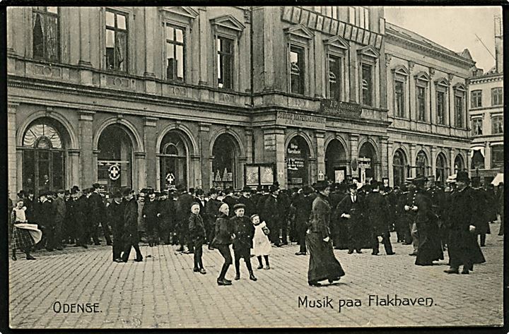 Odense, Musik paa Flakhaven. Stenders no. 284.