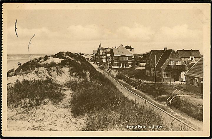 Nordby Fanø, villaer. Stenders no. 8.