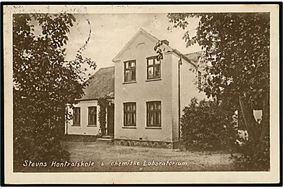 Stevns. Kontralskole og Chemiske Laboratorium. Johansen u/no. 