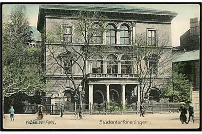 Købh. Studenterforeningen, Holmens Kanal no. 9. Stenders no. 6101.