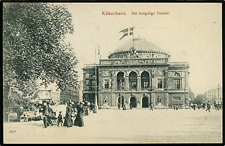 Købh., Det kongelige Theater. Rud. Bellander no. 5007.  