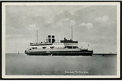 Korsør, M/S, DSB færge ved Korsør. Stenders no. 19.