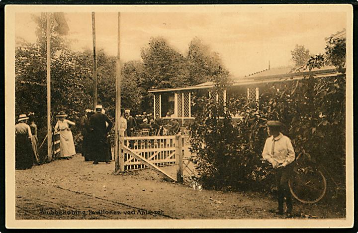 Stubbekøbing, Pavillon ved anlægget. N. Bruun no. 37098.