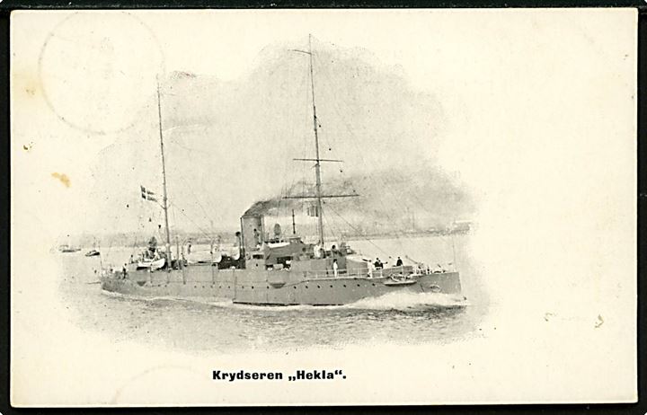 Hekla, krydser. Aug. P. Nielsen no. 8715.