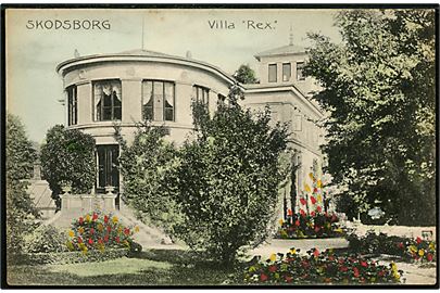 Skodsborg, Villa Rex. Stenders no. 8681.