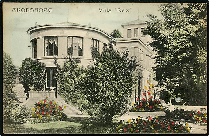 Skodsborg, Villa Rex. Stenders no. 8681.