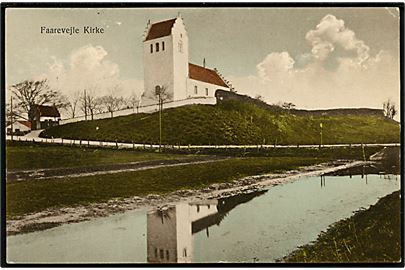 Faarevejle kirke. Fotograf S. Bay-Hansen u/no.