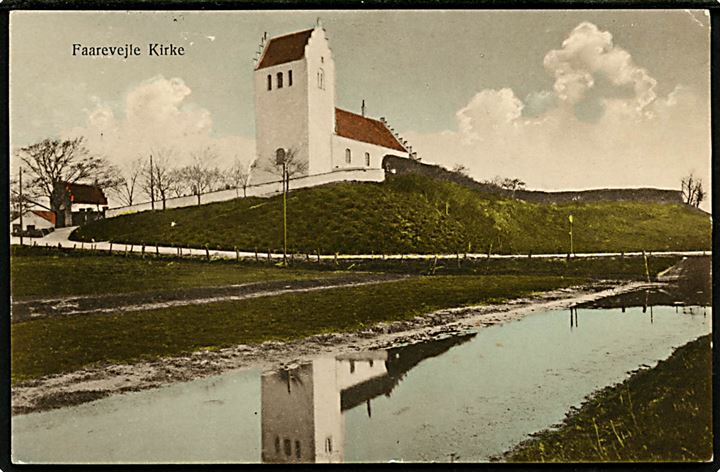 Faarevejle kirke. Fotograf S. Bay-Hansen u/no.