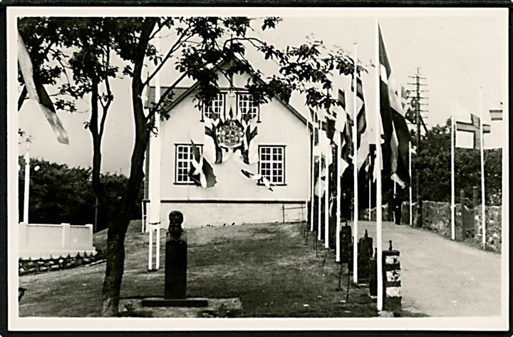 Thorshavn, Lagtingshuset. H. Jacobsen / Stenders no. 6938.