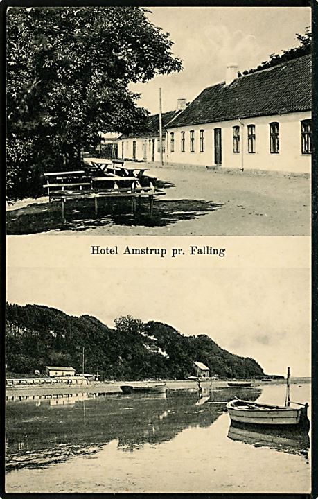 Falling, Hotel Amstrup. Th. Gjerulf u/no.