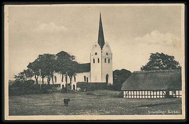 Svanninge Kirke. Ole Bagers Boghandel, no. 1983. R. O. K. 