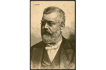 Christen Berg (1829-1891), dansk politiker. K. Jørgensen u/no.