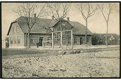 Sierslev skole ved Store Heddinge. R. Thomsen no. 3666. Løst.