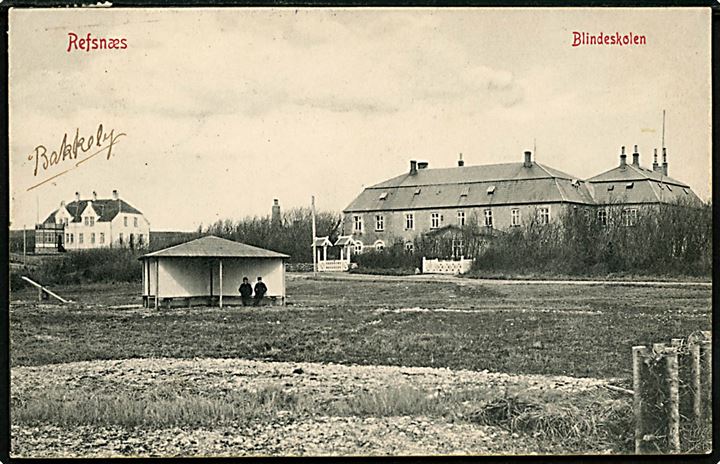 Kalundborg, Blindeskolen ved Refsnæs. Warburgs Kunstforlag no. 2184.