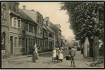 Horsens, Borgergade. Stenders no. 684.