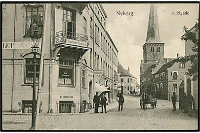 Nyborg. Adelgade. W. & M. no. 758.