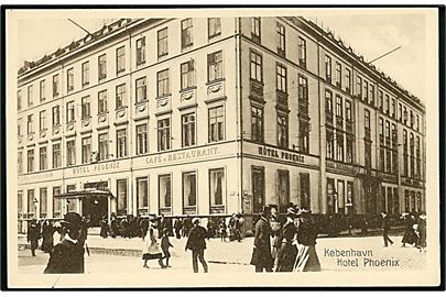 Købh. Hotel Phoenix. Stenders no. 45201.