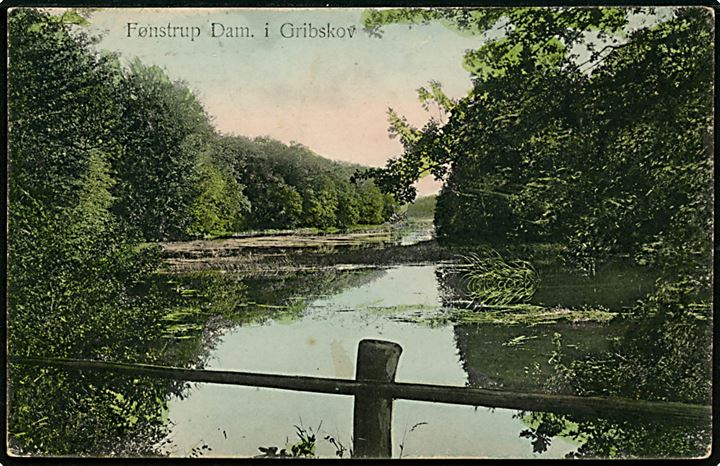 Gribskov. Fønstrup Dam. B.M. & Co. no. 536.