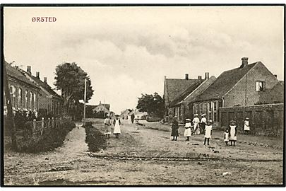 Ørsted ved Randers. Gadeparti. J.J.N. no. 3149.