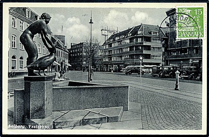 7 øre Bølgelinie ,15 øre Karavel og Julemærke 1940 på for- og bagside af brevkort fra Aalborg d. 19.11.1940 til svensk soldat i Linköping, Sverige. Censureret med rødt stempel: Forsinket paa Grund af manglende Afsenderangivelse. 