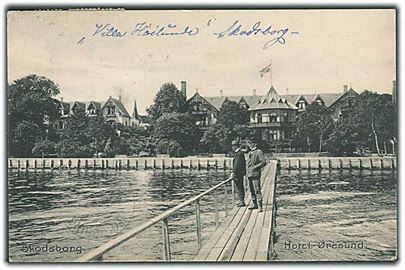 Hotel Øresund ved Skodsborg. Stenders no. 3765.