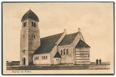 Den nye kirke i Højrup. Rudolf Thomsen u/no. 