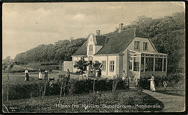 Nærum, Sanatorium Konkordia. No. 286NK 