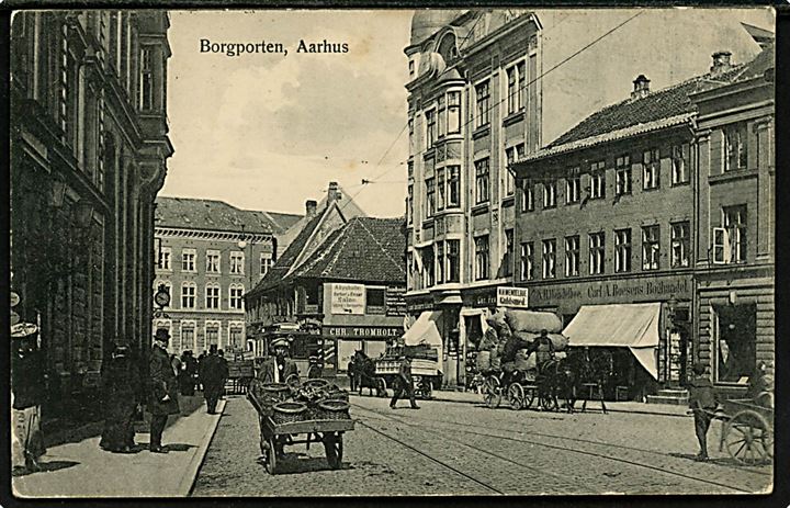 Aarhus. Borgporten. Wm. Rohweder u/no. 