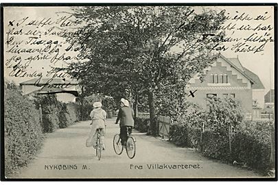 Nykøbing Mors. Fra Villakvarteret. Stenders no. 13171.