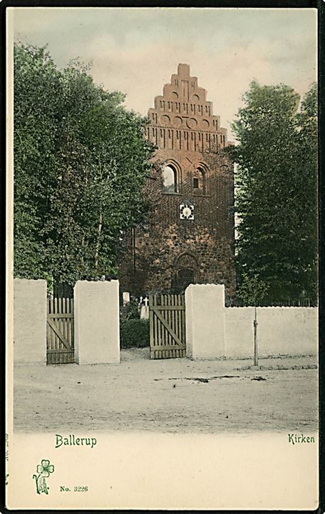 Ballerup kirke. Peter Alstrup no. 3226.