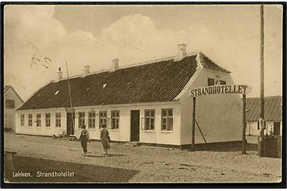 Løkken. Strandhotellet. Stenders no. 43545.