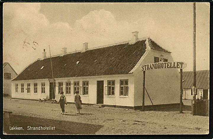 Løkken. Strandhotellet. Stenders no. 43545.