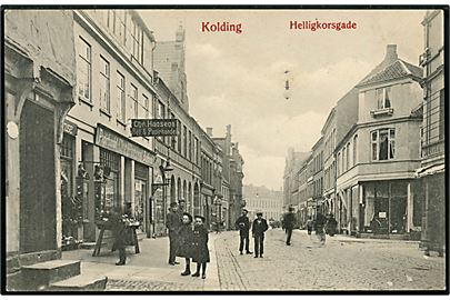 Kolding. Helligkorsgade. P.J. Schultz - J. Mortensen u/no. 