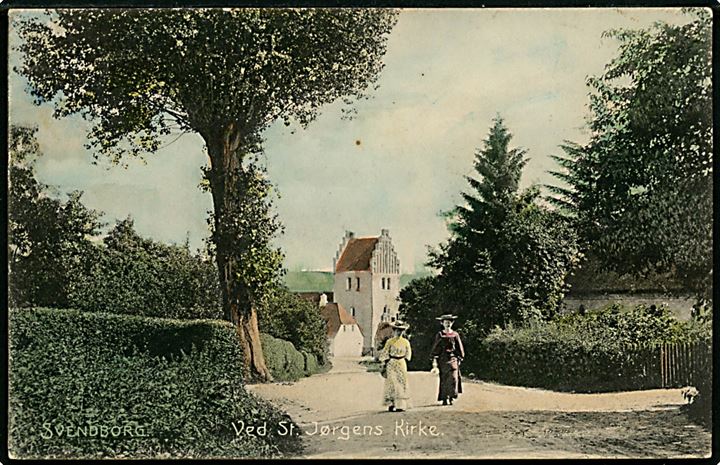 Svendborg, St. Jørgens kirke. Stenders no. 7347.