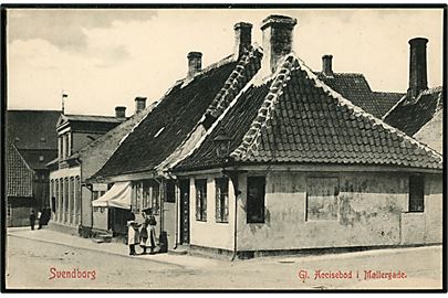 Svendborg, Møllergade, Gl. Accisebod. Warburgs Kunstforlag no. 2539.