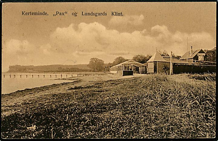 Kerteminde, Pax og Lundsgaards Klint. Johs. Brorsen no. 1333.