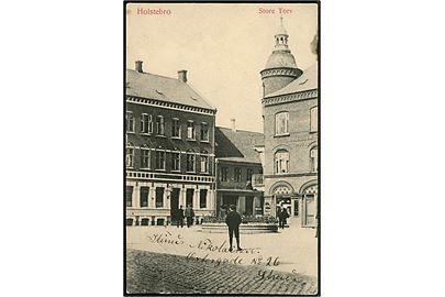 Holstebro. Store Torv. W. & M. no. 13. 