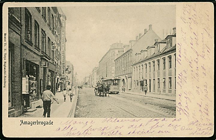 Købh., Amagerbrogaade. Th. E. Torps u/no. 