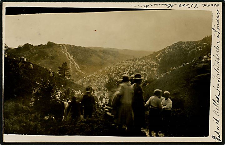 Rebild fest 1926 med 3500 gæster. Fotokort u/no. 