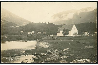 Kinsarvik. Parti fra. Fotokort T. Lofthus, Øistersø u/no. 