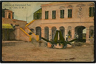 D.V.I., St. Croix, Frederiksted Fort. R. D. Benjamin u/no.