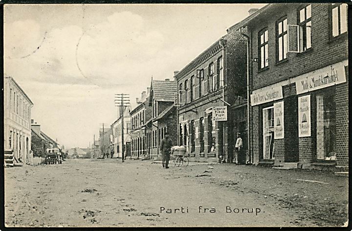 Borup, gadeparti. N. Petersen no. 11509.