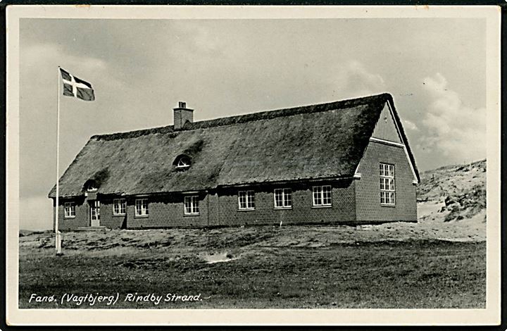 Fanø, Rindby Strand, Vagtbjerg. Stenders no. 79449.