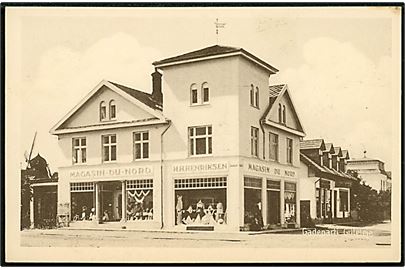 Gilleleje, Magasin du Nord ved H. H. Henriksen. Stenders no. 44627.